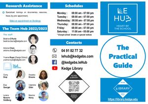 Le Hub Kedge Library practical guide - Eng - 202209