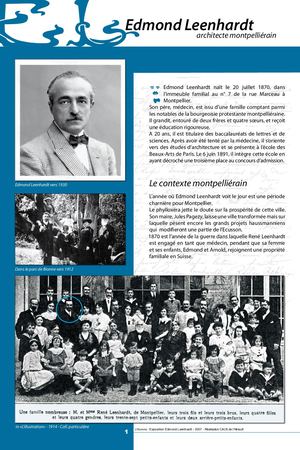 Edmond Leenhardt : architecte montpelliérain