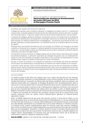 Détermination des dotations de fonctionnement des lycées 2023 pour les EPLE de Bourgogne-Franche-Comté