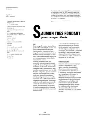 Recette du saumon au curry extra fondant du chef Philippe Conticini