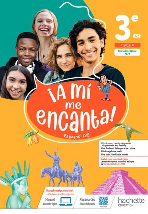 A mi me 3e Livre élève Ed 2022