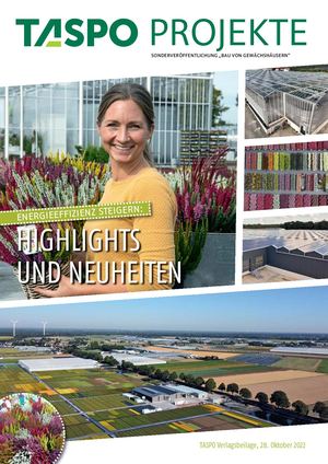 TASPO Projekte: Bau von Gewächshäusern 2022
