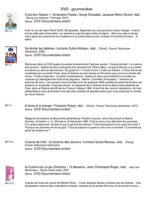 La gourmandise - DVD Enfant et Jeunesse