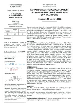 CC 2022 176  Contrat De DSP D'Assainissement De Vallauris - Av 3