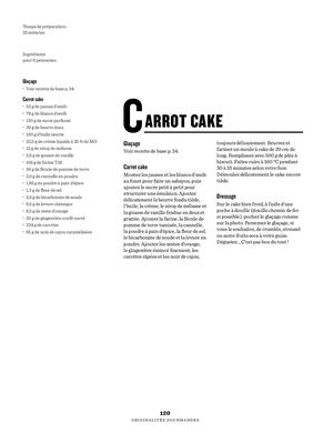 Recette du carrot cake, l'incontournable des saisons froides du chef Philippe Conticini