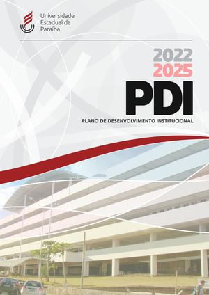 PDI UEPB 2022 - 2025