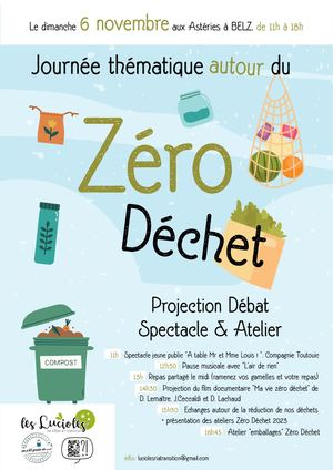 Affiche Zero Dechets - 6/11/2022