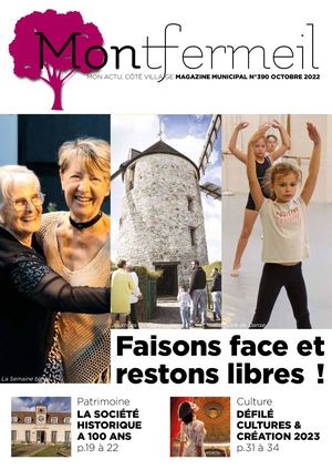 Magazine Municipal de Montfermeil n°390 - Octobre 2022