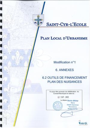 Annexes Outils De Financements Plan Des Nuisances Modification N°1