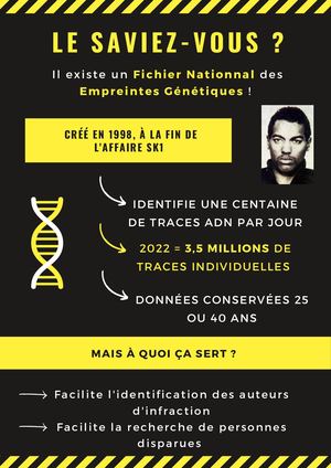 Affiche FNAEG travail de groupe