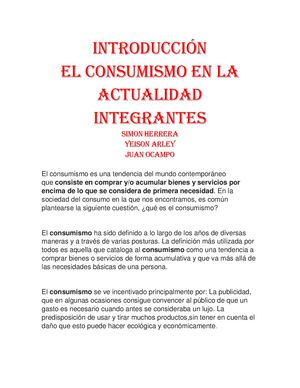 Consumismo