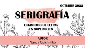 Aplicaciones De La Serigrafía