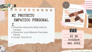 Proyecto Empatico Personal