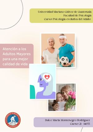 Calaméo - Plan para mejorar la calidad de vida del adulto mayor