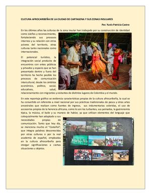 Fotoreportaje Cultura Afrocaribeña Yunis Castro