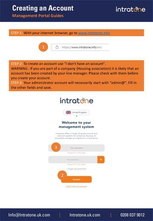 1 Creating An Account And Connexion
