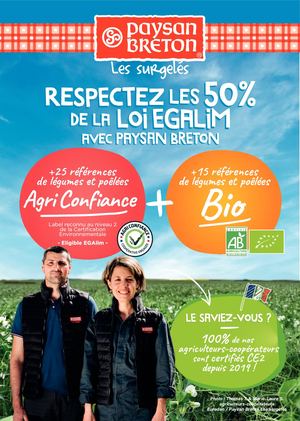 [ PLAQUETTE ] EGAlim x Paysan Breton Les Surgelés Restauration
