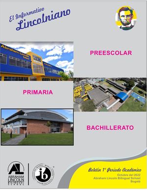 INFORMATIVO LINCOLNIANO OCTUBRE 2022