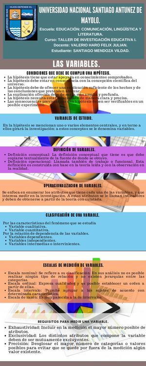 Las Variables I