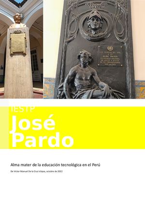 Historia Iestp José Pardo Por De La Cruz