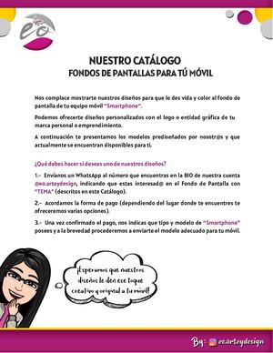 Catálogo de fondos creativos para Celulares 2022