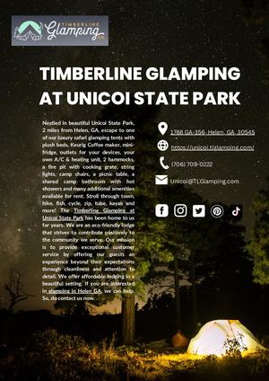 Timberline Glamping at Unicoi State Park