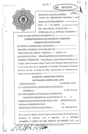 C.R. Sauce - Reglamento Propiedad Horizontal