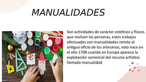 Presentacion Manualidades