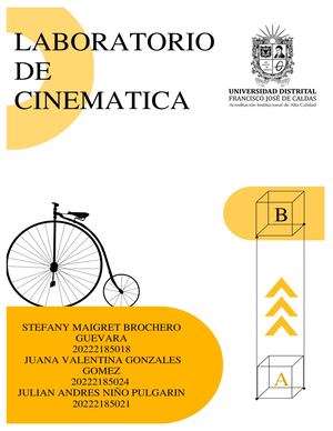 Informe Cinemática Riel De Aire