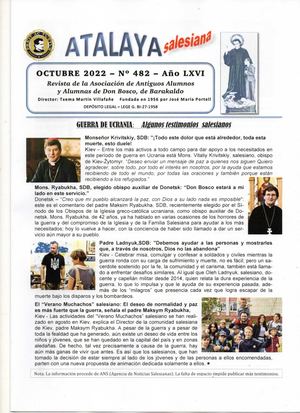Atalaya Octubre Nº 482 Año 2022