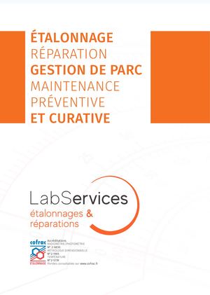 CATALOGUE LABSERVICES 2022