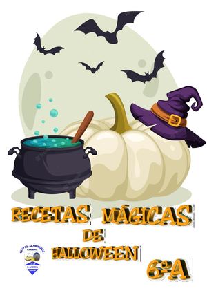 Recetas Mágicas De Halloween 6ºa T