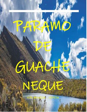 Paramo De Guacheneque
