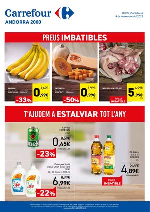 CARREFOUR ANDORRA 2000 - PREUS IMBATIBLES nov