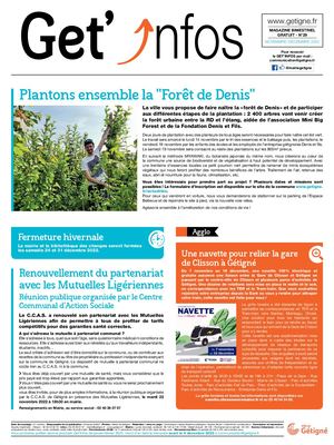 Get'infos novembre/décembre 2022