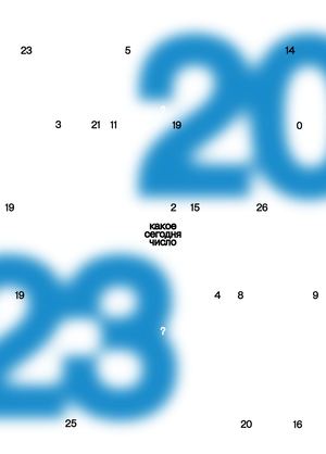 какое сегодня число? – зин