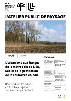 JOURNAL DE L'ATELIER PUBLIC DE PAYSAGE n°15