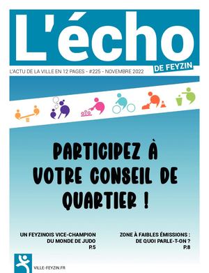 L'ÉCHO DE FEYZIN N°225 NOVEMBRE 2022