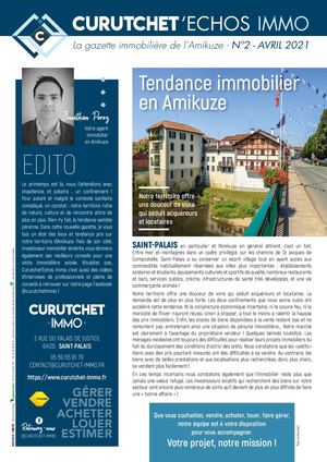 N°2 Curutchet Echos Immo Avril 2021