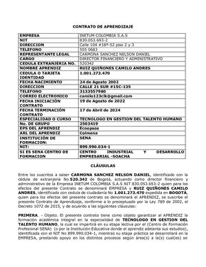 Contrato Aprendiz Ruiz Quiñones Camilo Andres Firmado