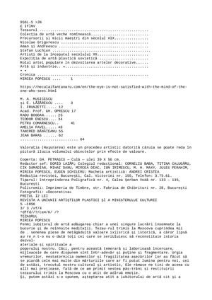 Arta Plastica Nr 5 1956 (Anul 3).