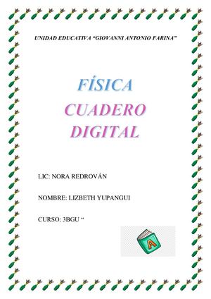5 Ejercicios De Fisica Yupangui Lizbeth