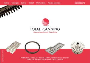 Explora todos los mecanizados de precisión que ofrecemos en Total Planning