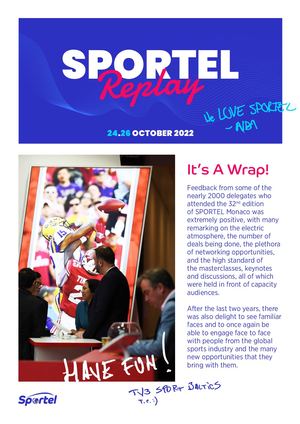 Sportel Replay 2022