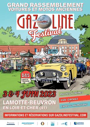 Gazoline Festival Plaquette 2023