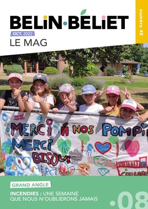 Mag Belin-Beliet : Numéro Spécial Incendies