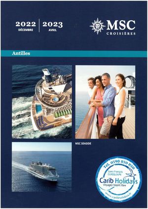 Carib Holidays - Brochure MSC Croisières