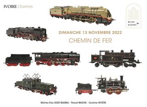 13/11/2022 - Chartres - Chemin De Fer Ecartements 0 - I - Ii Et Reel