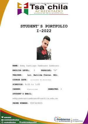 Portafolio EDDY ZAMBRANO ZAMBRANO