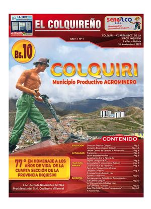 Periodico El Colquireño 2022